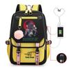 Ghost Extermination Surrounding Animation Schoolbag Large Capacity with Usb Academy Wind Junior High School Student Casual Backpack