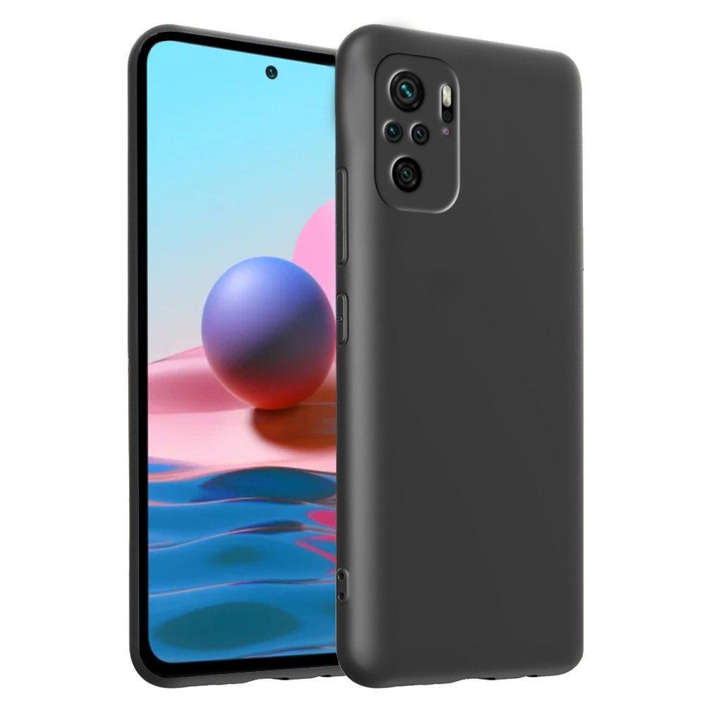 Case for Xiaomi Redmi Note 10 / 10S, Silicone Lite, black