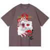 230 Gsm 100% Cotton Jujutsu Kaisen V64 Rika Print Unisex Heavy Cotton T Shirt