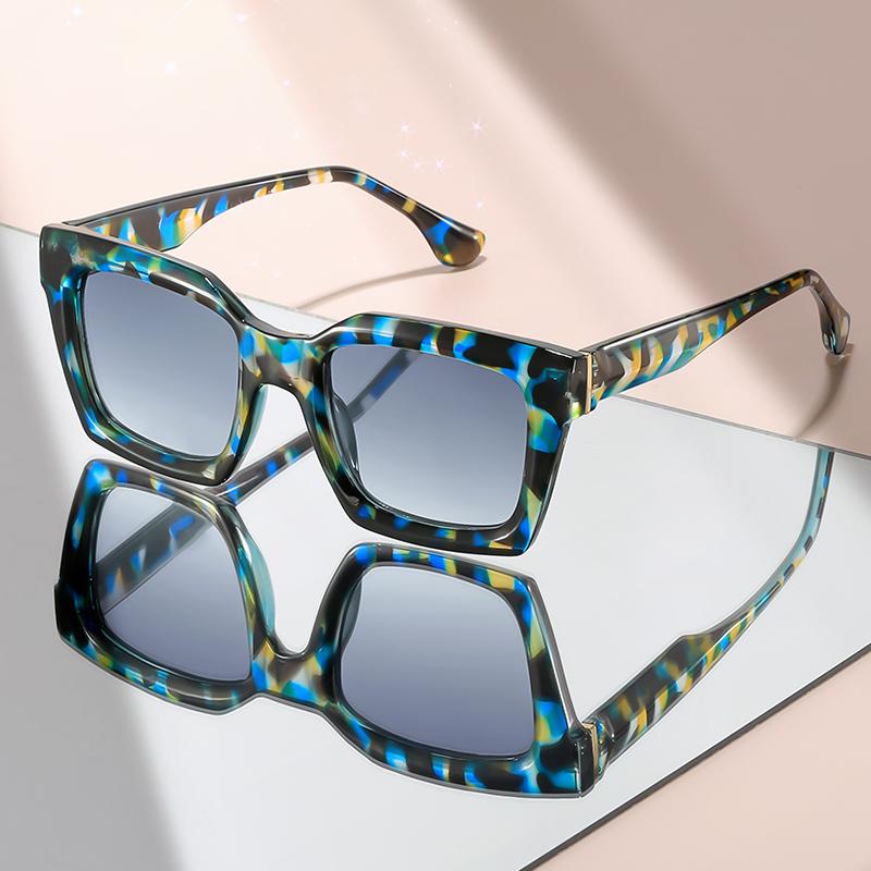 2025 The New Large-framed Sunglasses Feature a Classic and Simple Style, Suitable for Daily Wear and Travel Parties