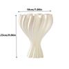 Flower Arrangement 3D Printed Flower Vases Twisted Design Flower Bottle  Home Desktop Decorations