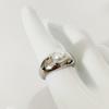 Korean Pearl Wide Band Adjustable Ring - Women's Elegant Versatile Design