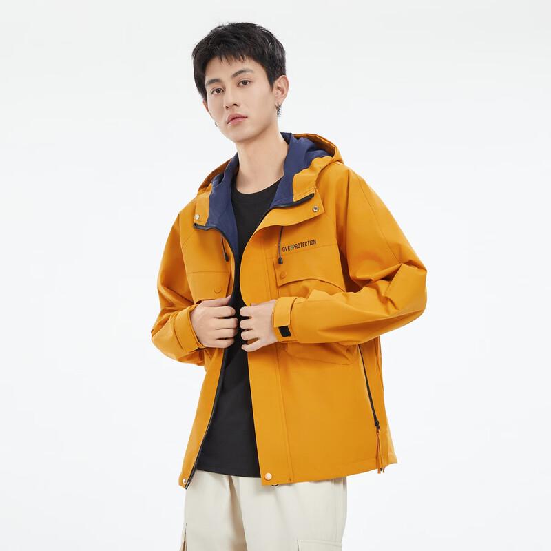 OVERPROTECTION Men's Hooded Outdoor Workwear Jacket