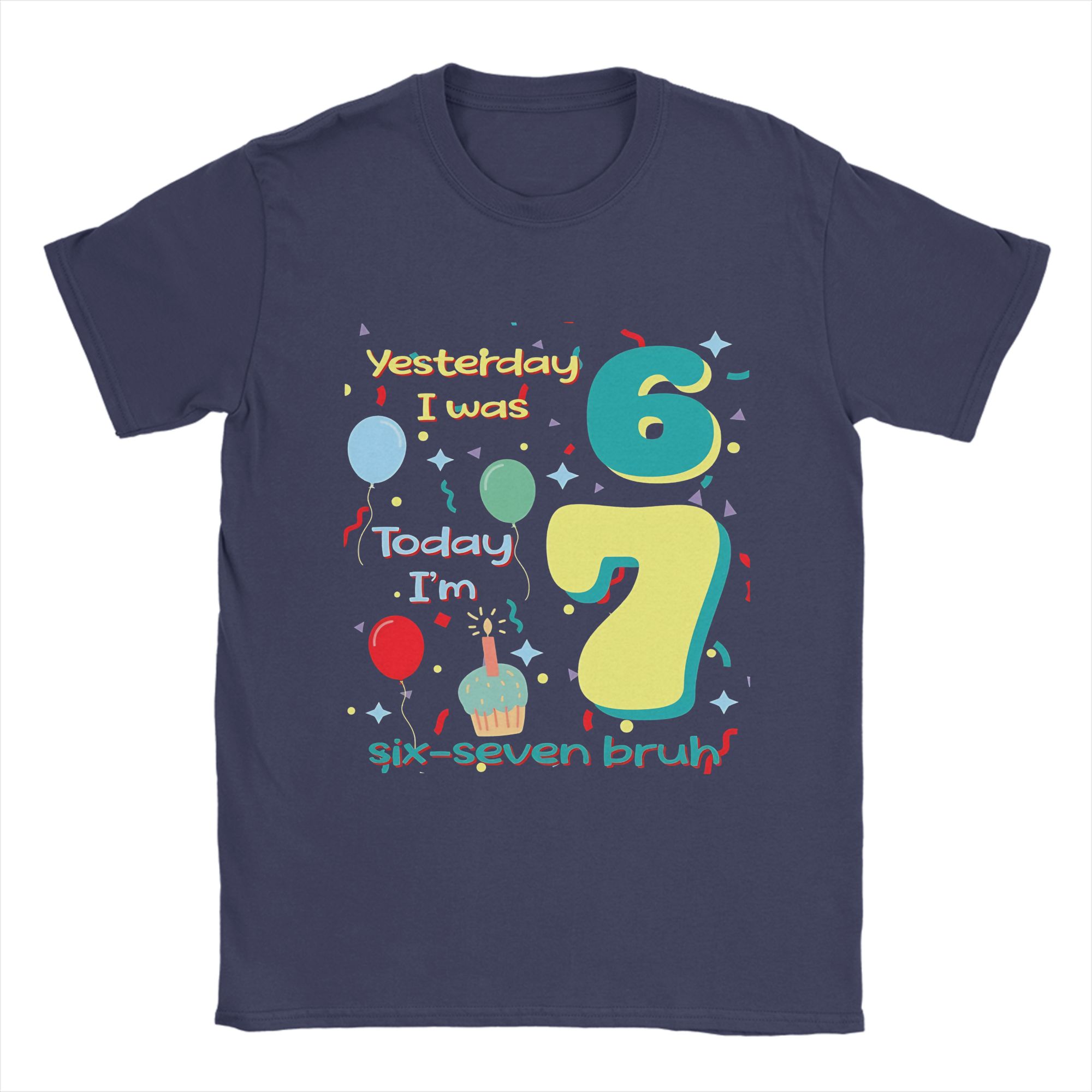 

six seven 67 meme birthday T Shirt Beach Cotton T Shirts For Unisex Popular Casual Tee Shirt Short Sleeve Y2K Funny Tops 4XL