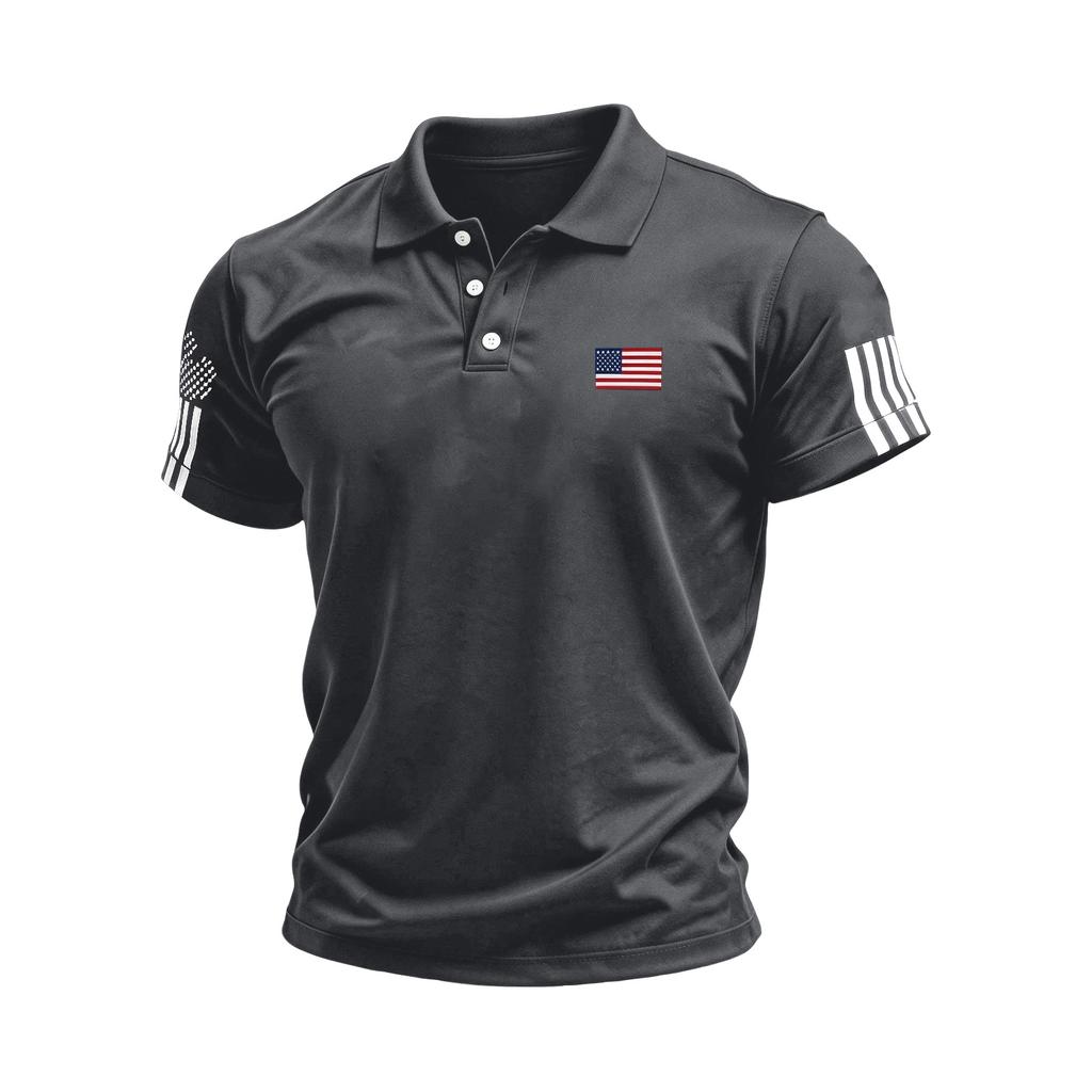 Men's Summer Print Short Sleeve Lapel Shirt Men's Casual Fashion Shirt