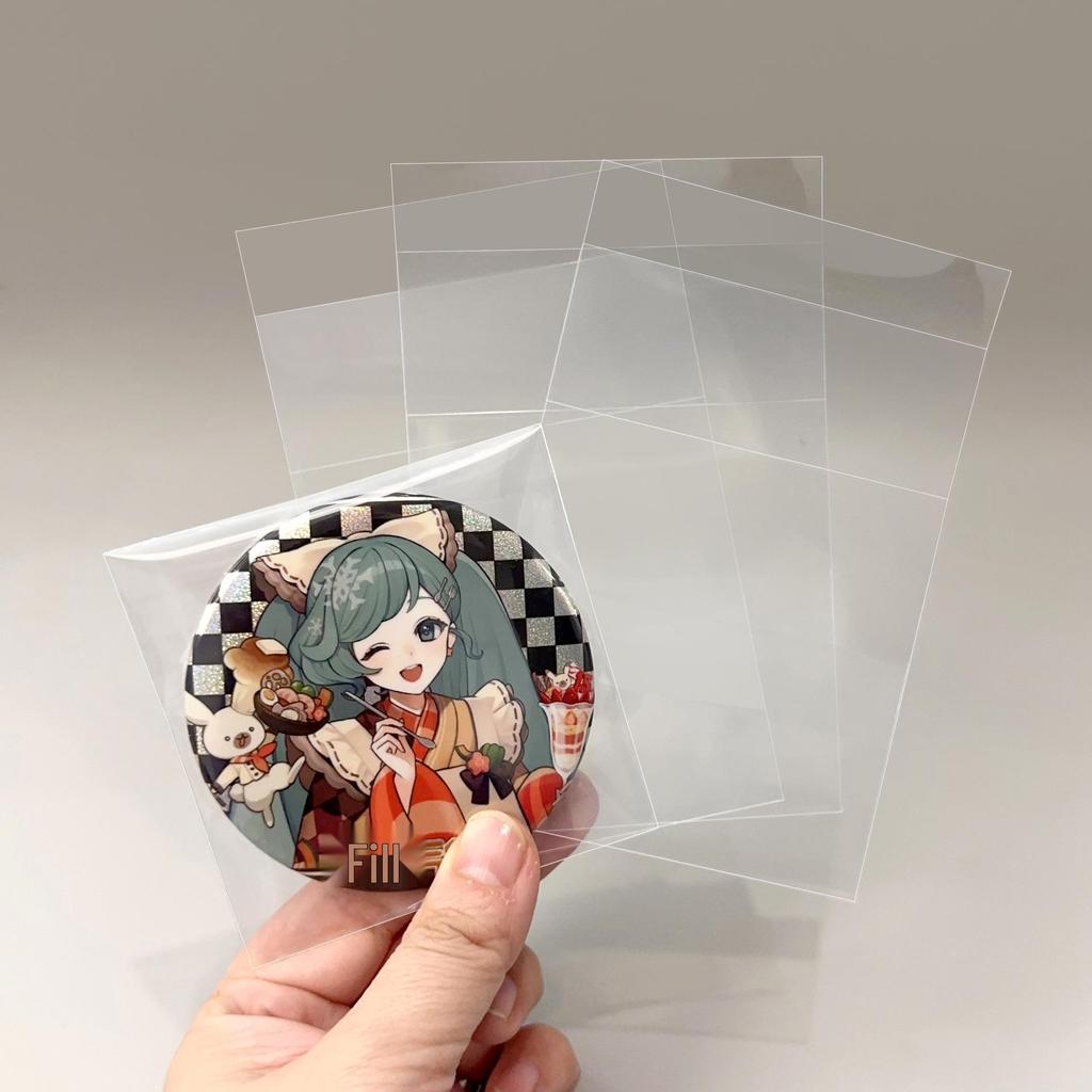 Millet Eva Badge Soft Pin Gasket with Rustproof Back Pad and Self-Sealing Storage Bag