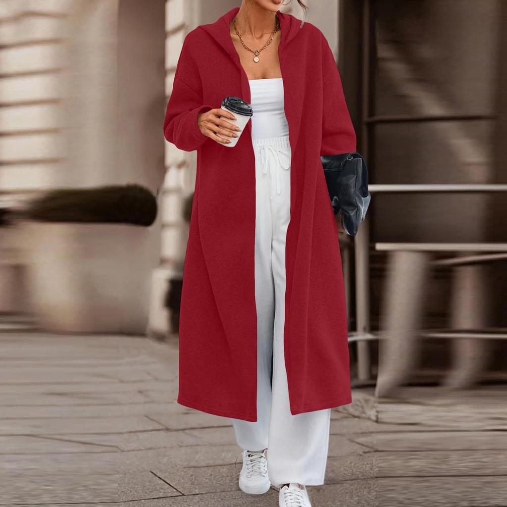 Women's Long Loose Fit Cardigan Coat Fashion Casual for Commute
