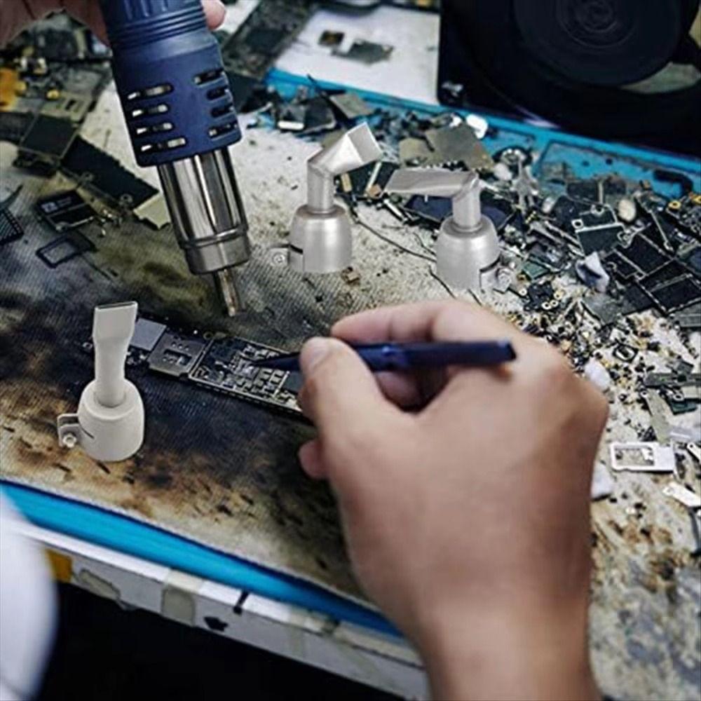 Stainless Steel Hot Air Welding Nozzle 120/90 Degree Welding Mouth Welding Nozzle  Welding Torch