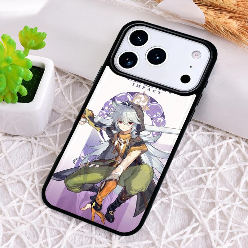 Razor Genshin Impact Fanart Shockproof Phone Case for iPhone 17 Air 16e 15 11 12 14 13 Pro Max Cover Coque