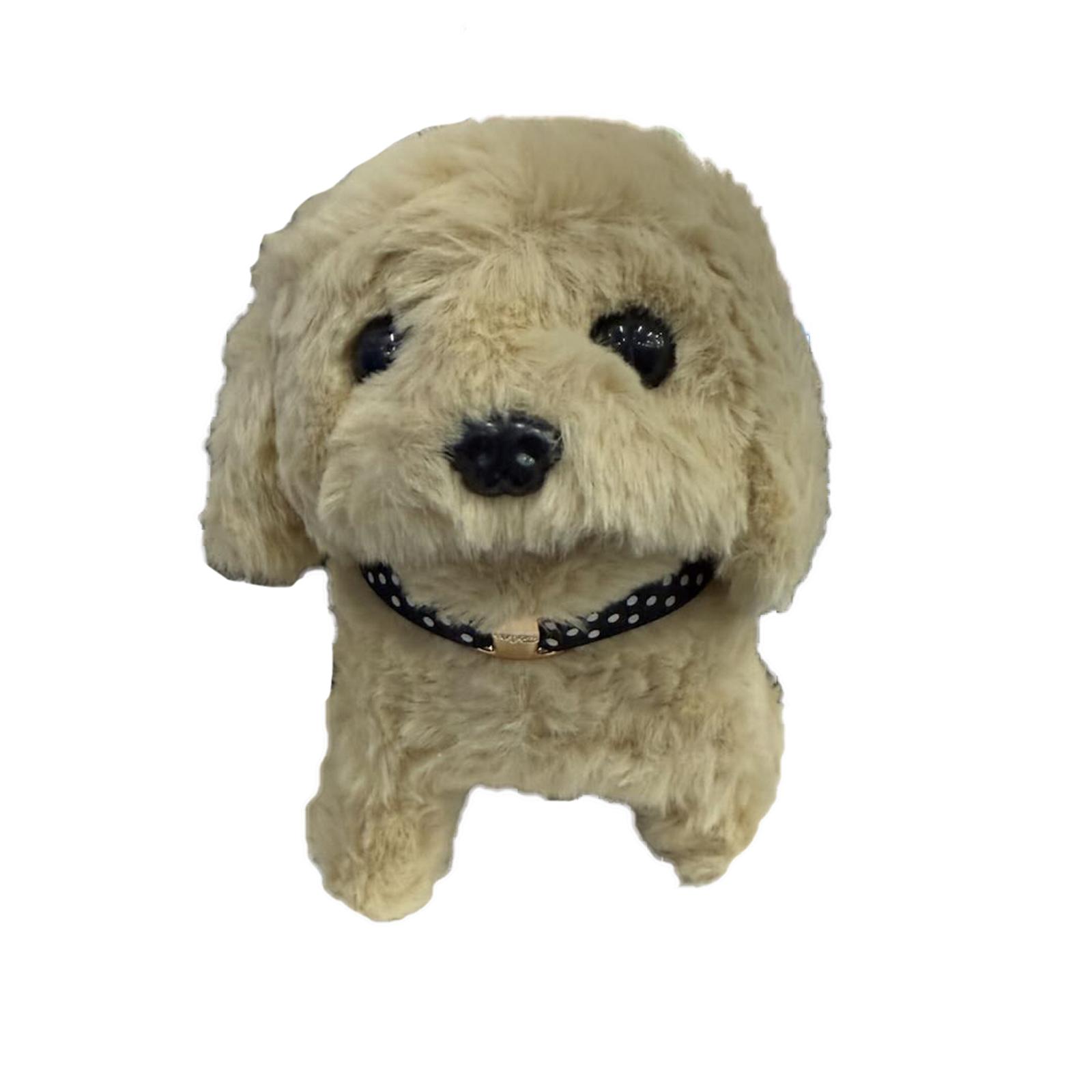 

Electric Imulation Plush Toy Puppy Can Bark And Walk With Tail One Size