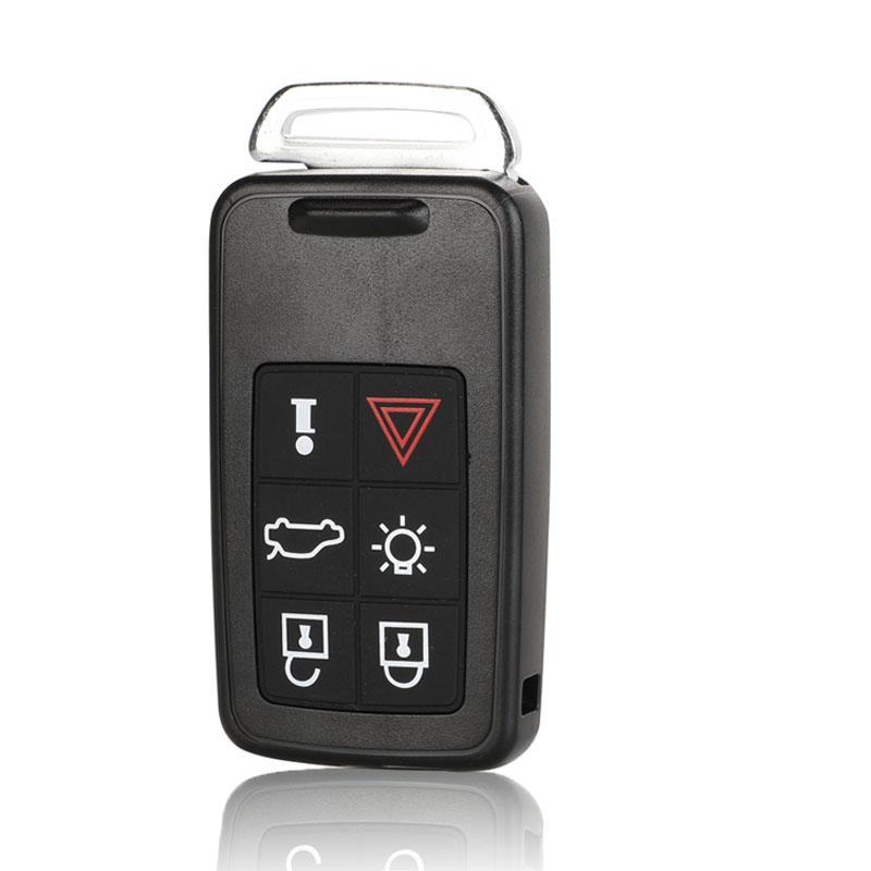 Jingyuqin 5/6Button Keyless Entry Smart Key Case Cover For Volvo S60/S80/V60/XC60/XC70/S60L/V40 Car Styling L2005