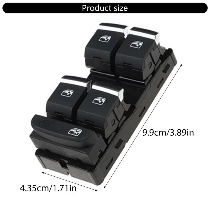Vehicle Electric Power Control Window Height Adjuster Glass Push Button Elevator Regulator for 8W0959851E 8W0959851E5PR