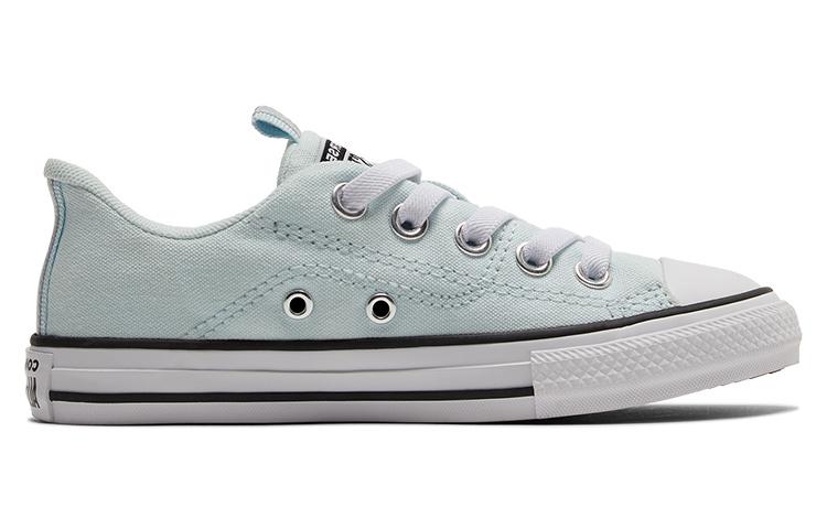 Converse Chuck Taylor All Star Abrasion Resistant Low Top Kids Canvas Shoes Blue Teenagers A03633C