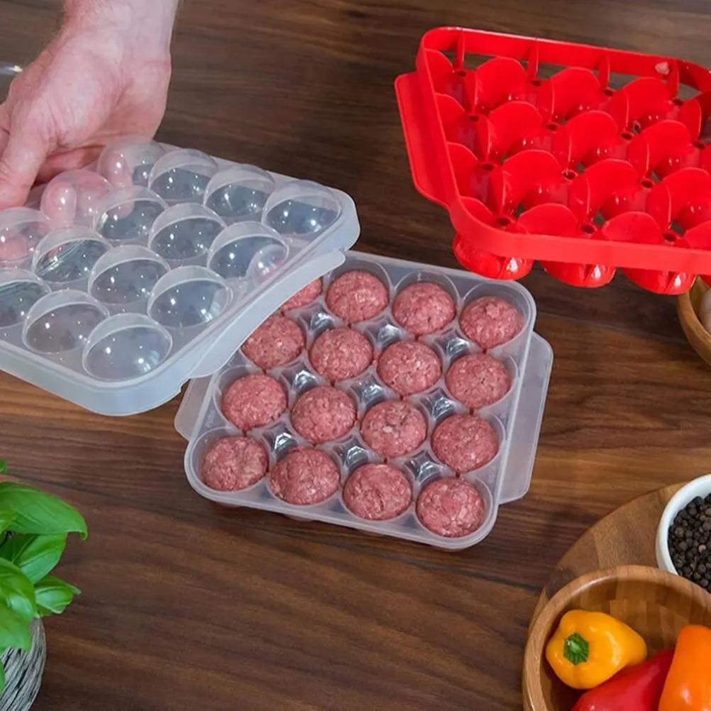 New Meatball Mould Gadget Fish Ball Make Gadget Rice Ball Mold Ice Grid Silicone Mold Kitchen Utensils Kitchen Accessories