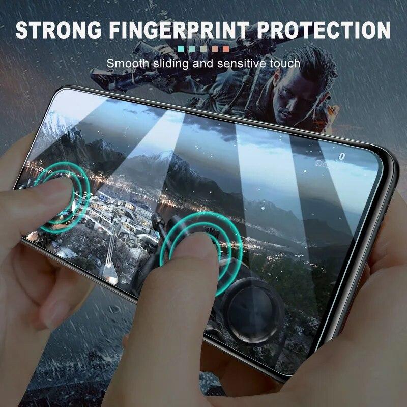 3Pcs Safety Tempered Glass For Xiaomi Redmi 12 12C A1 A2 Plus Screen Protector Note 11T 11R 12R 11SE 11E Pro Protective Film