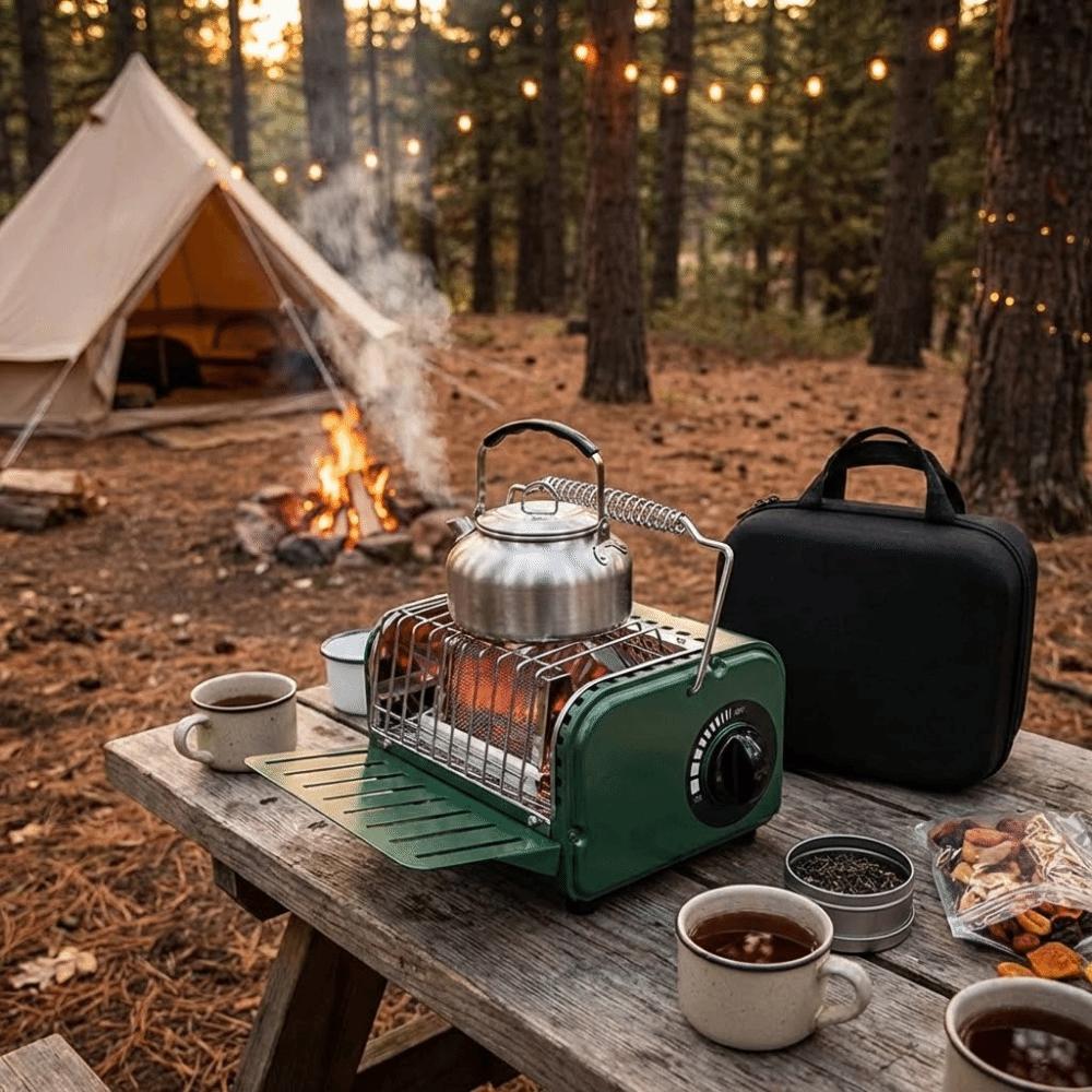 Mini Size Mini Heating Stove Outdoor Portable Portable Heater Cassette Stove  Fishing