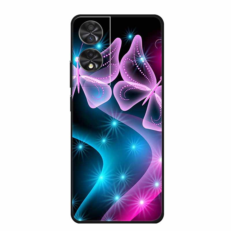 Do etui TCL 505 502 Luksusowe miękkie silikonowe etui na telefon z TPU Tylna okładka dla TCL505 TCL502 Kreskówkowe Ochronne Odporne na wstrząsy Urocze Fundas
