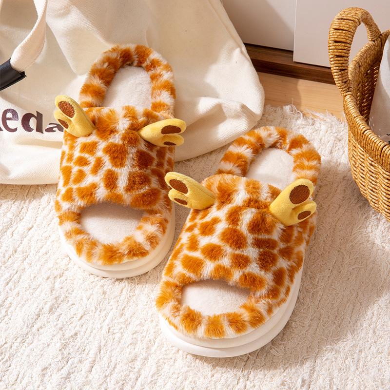 Волосатые туфли фея фея ветер снаружи одежда зимняя для дома пара теплые бархатные — фото 11