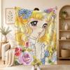 Cartoon Candy Candy Cute Blanket For Soft Warm Knee For Bedroom Living Room Bed Sofa Camping Picnic Office Gift
