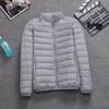 Men's Extra Large Lightweight Feather Jacket - Short Style for Middle-Aged & Elderly
