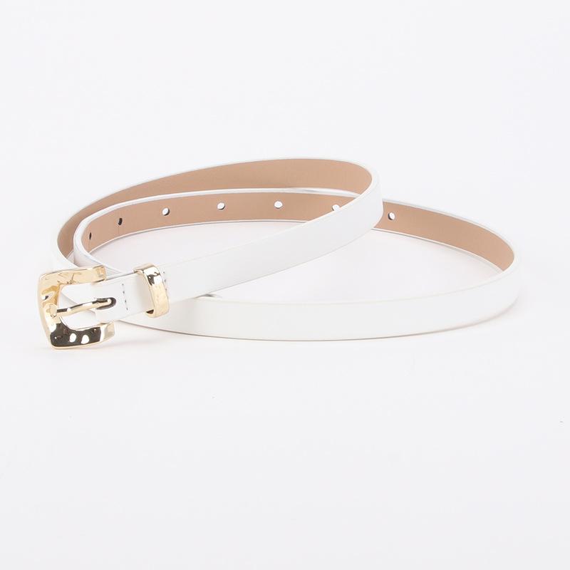Korean Style Fashionable Sweet Thin Belt Creative Belt Simple Versatile Belt Women's Dress Jeans Belt