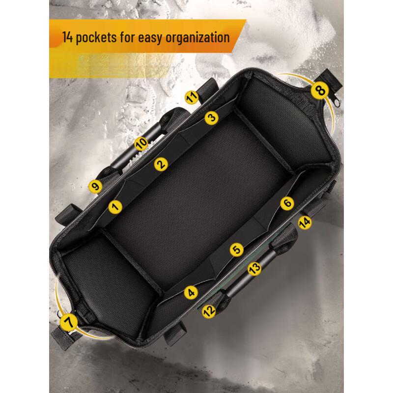 JUNSRM Canvas Tool Storage Bag