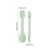 Pet Cat Food Spoon Set: Cat Treat Spoon + Dry Food Scoop, Durable Cat Feeding Utensils, Essential Pet Cat Dining