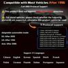 1 Stück V100 Professioneller OBD2-Scanner, Motorfehlercode-Leser, Diagnose-Scan-Tool für Autos mit OBD II-Protokoll seit 1996