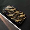 Hot topic Golden stripes PhoneCase Glass PhoneCase for Samsung Galaxy S26 S25 S24 S23 S22 S21 FE Ultra Plus scratch proof Smooth