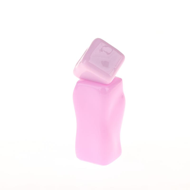 1 ks 30ml plnitelná lahvička na parfémový sprej skleněná prázdná přenosná lahvička na parfém pro ženy makronková nádobka na hydrataci make-upu