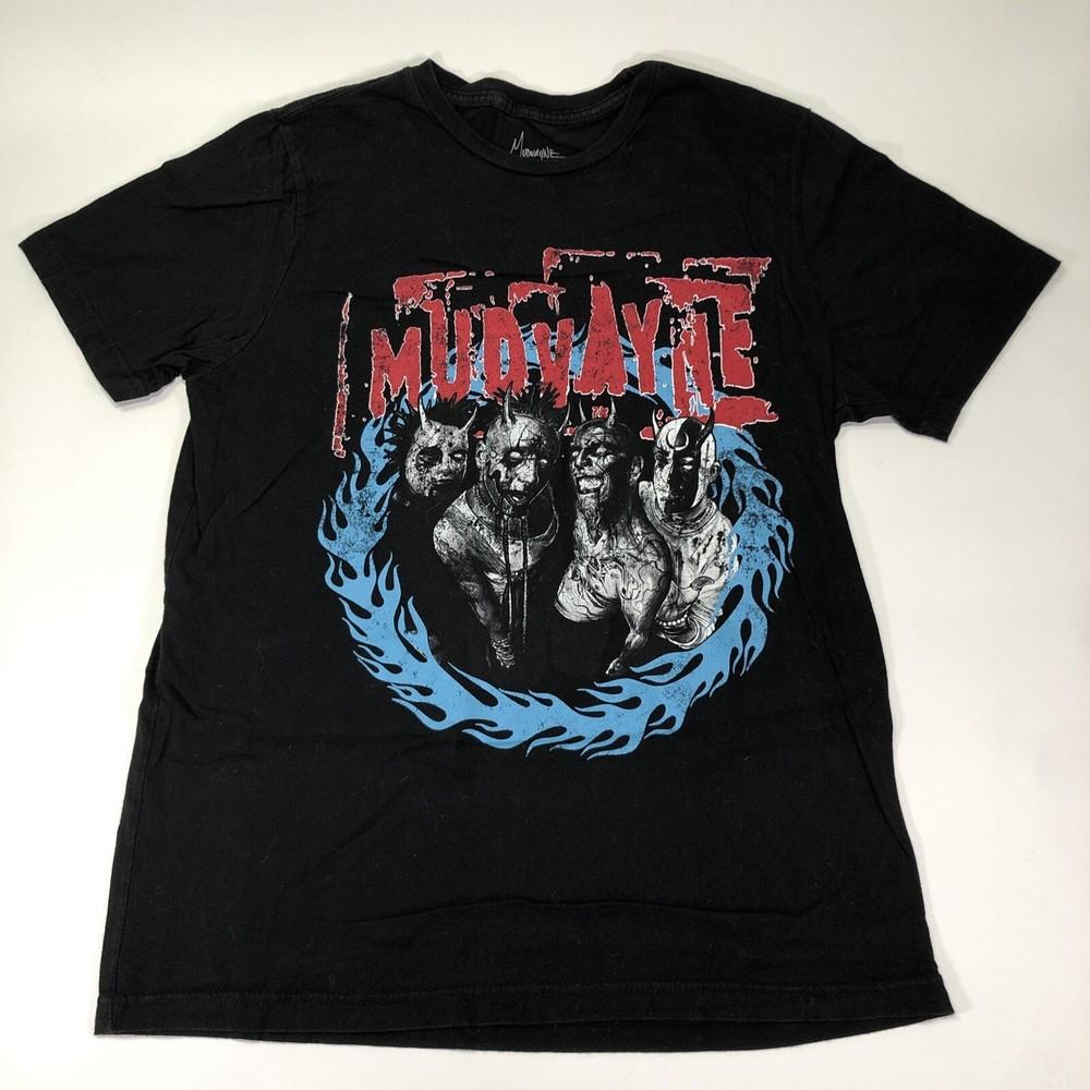 Rare! Mudvayne Band Cotton Black Shirt Unisex Concert S to 5XL AR369 Unisex T-Shirt XXL