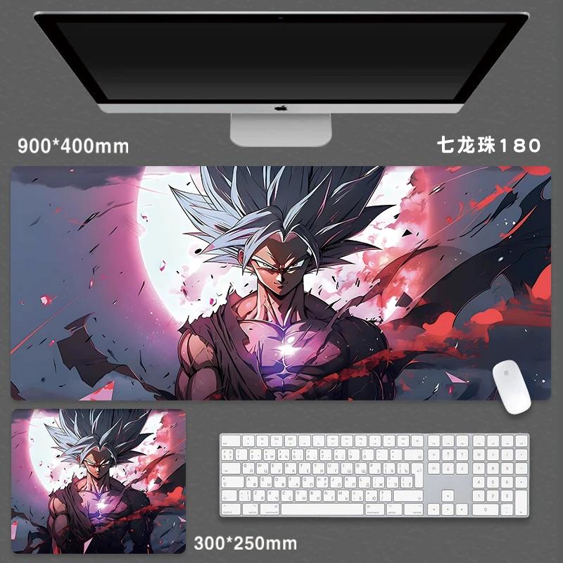 High Quality Japanese Animation Seven Dragon Ball Mouse Pad Oversized Boys Animation Two-dimensional E-sports Game Computer Keyboard Student Desk Pad