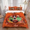 3pcs Mickey Happy Halloween Bedding Set Includes Quilt Cover and Pillowcases, Suitable for All Seasons B061