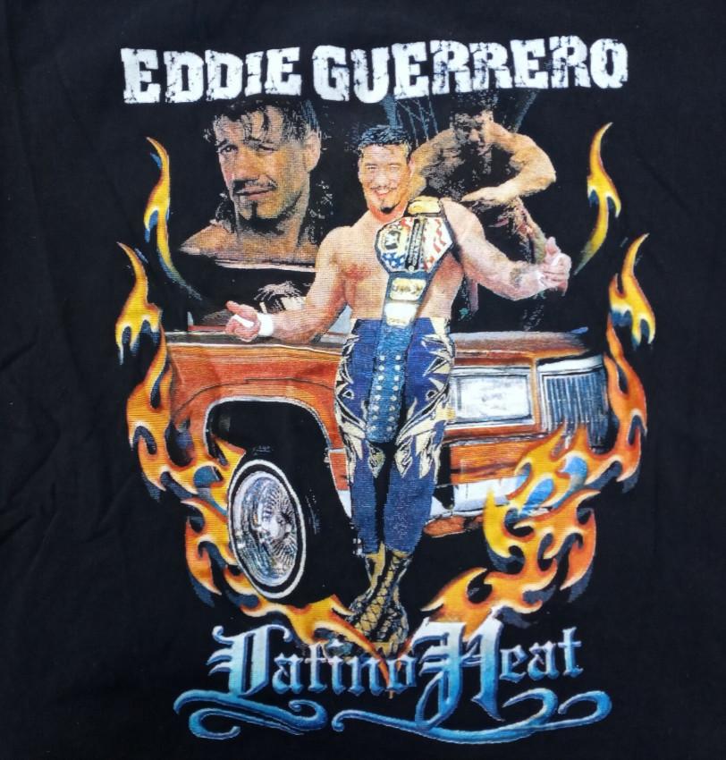 Футболка Юнисекс Eddie Guerrero Latino Heat Все размеры S-2345XL MC948 Футболка Юнисекс XL