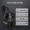 OneOdio Studio Max 1 DJ Monitor Headphones, Wireless Headphones with Ultra-Low 20ms Latency, 120 Hours of Battery Life, Hi-Res AudioLDAC Support,