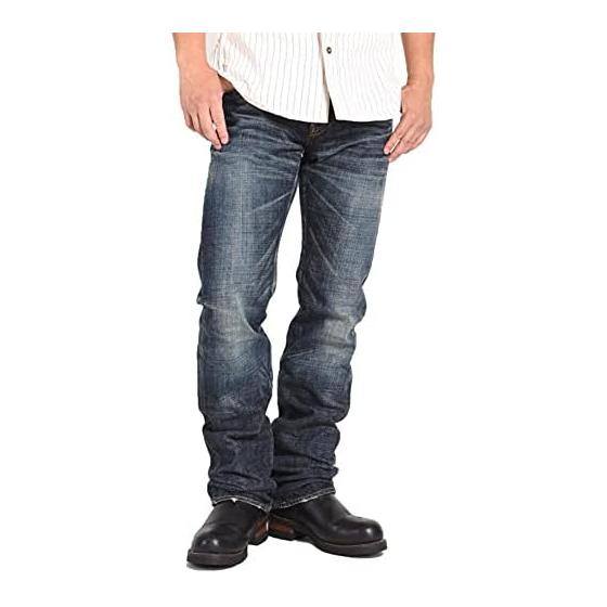[Eternal] Jeans Low Rise Straight Denim Pants Light Indigo 52291-2