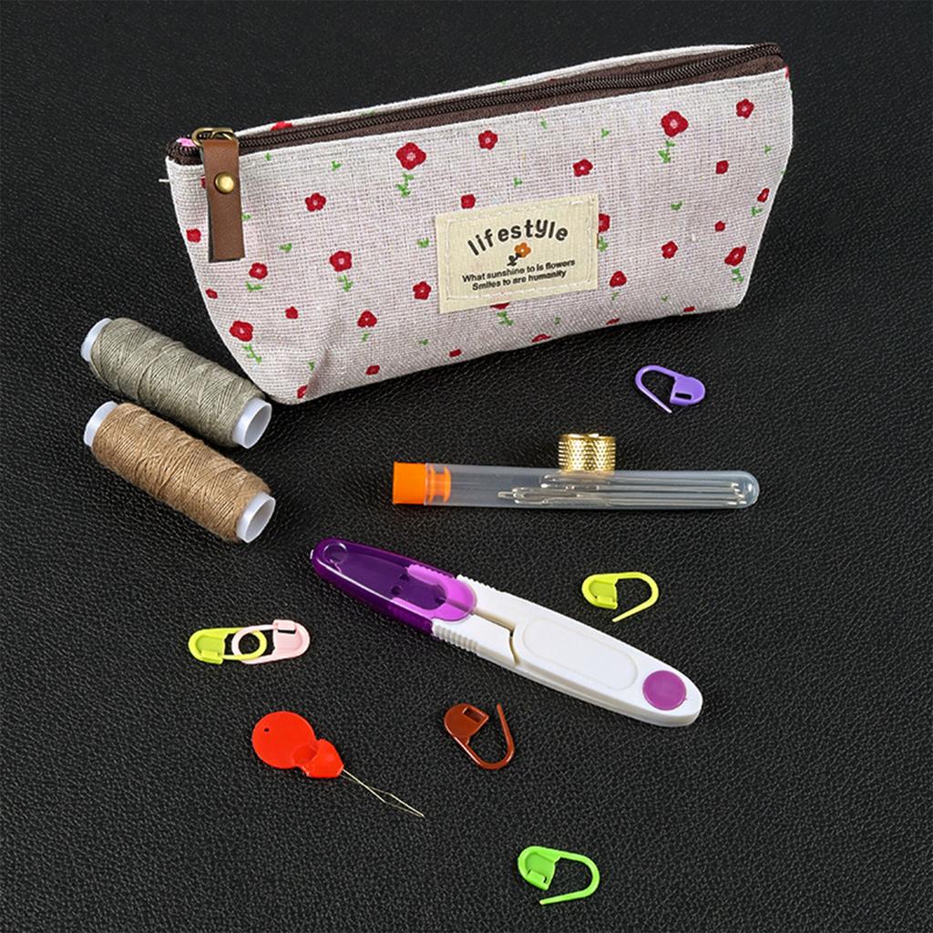 Pack of Crochet Hooks Set Aluminum Crochet Hooks Set for Beginner Adult Ergonomic Grip Crochet Needle with Aluminum Tip