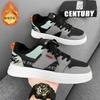 Men's shoes winter velvet thickened warm cotton shoes men's versatile sports and leisure board shoes youth platform white shoes