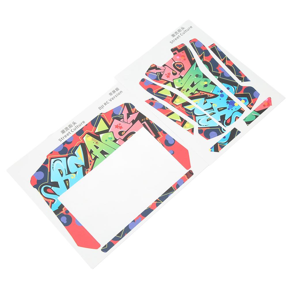 RC Drone Sticker Removable Anti Scratch PVC Bright Colors Precise Cutting Bubble Free Skin Wrap for DJI Mini 3