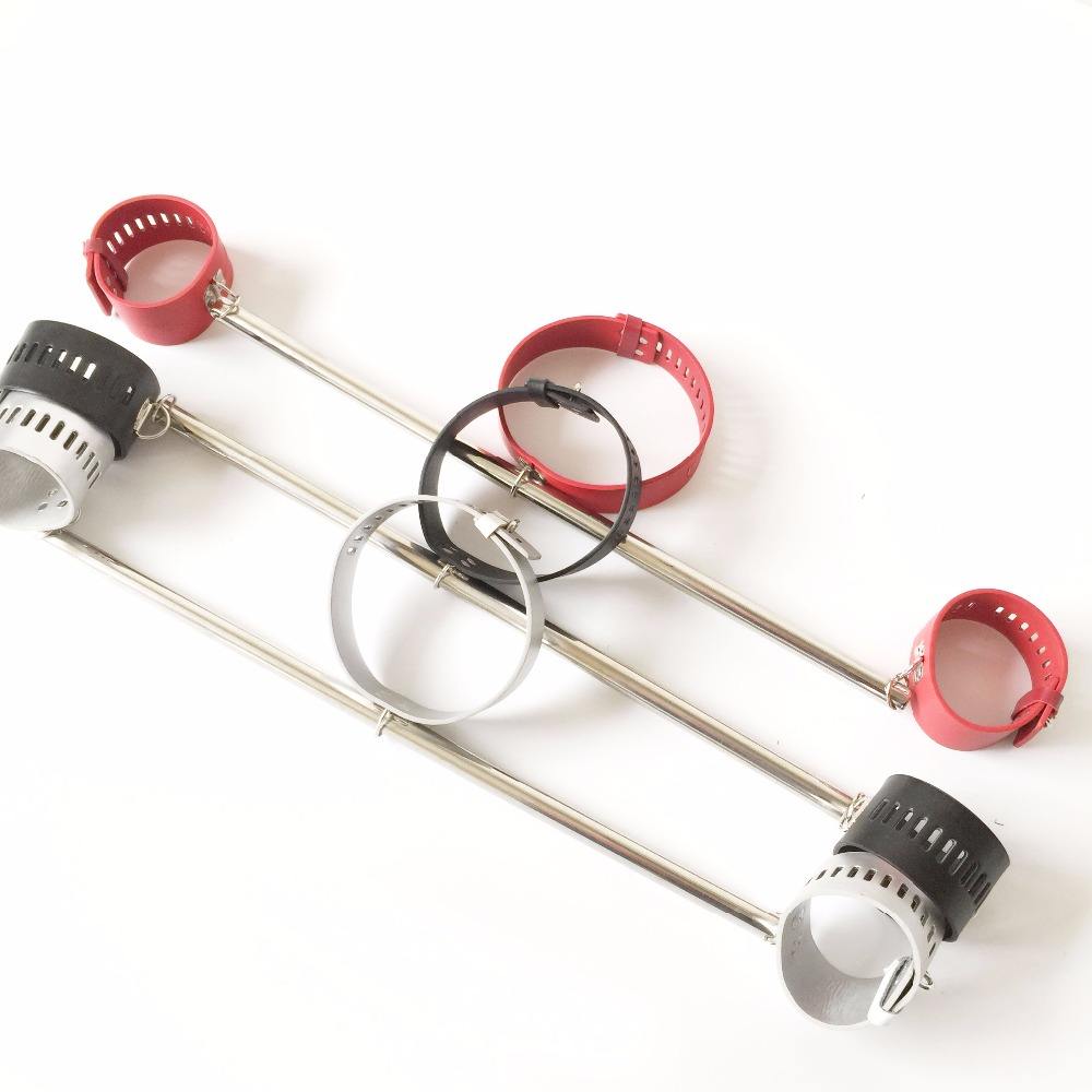 Black Emperor Stainless Steel & Leather Collar and Handcuff Devices Bdsm Bondage Adult Sex Toys for Couples