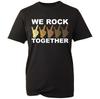 Wir Rocken Zusammen T-Shirt Freundschaft Vereinigte Staaten Unisex Einigkeit Friedenszeichen Logo Unisex T-Shirt