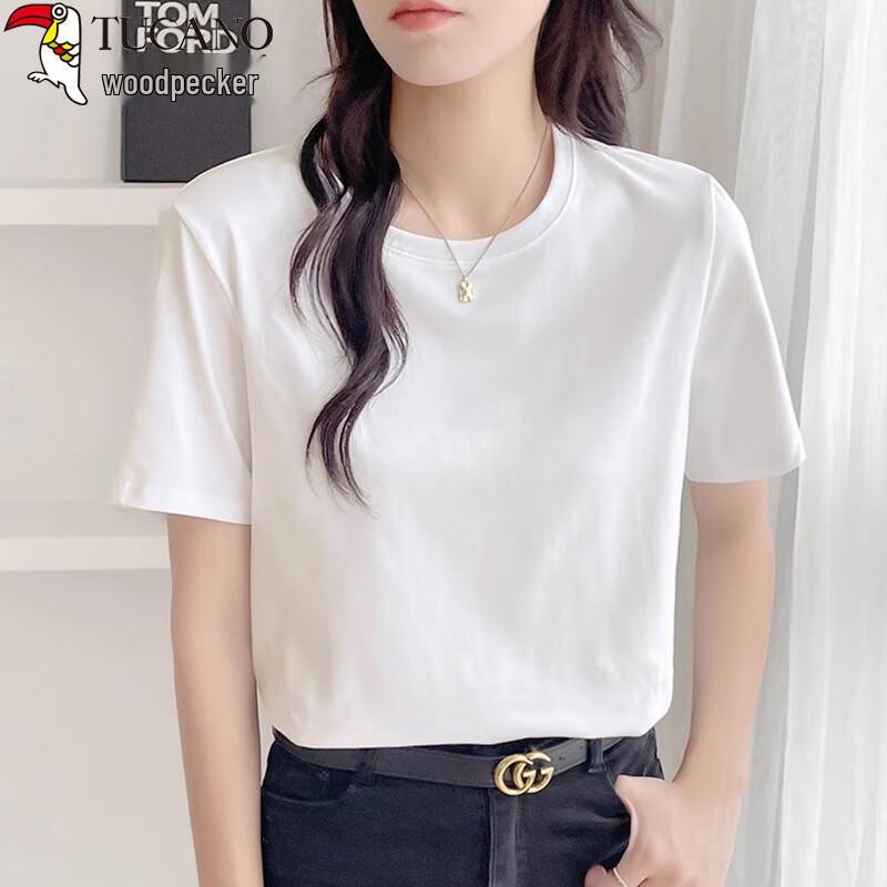 Woodpecker Women's Pure Cotton Short Sleeve T-Shirt
