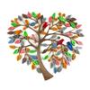 Herzbaum Wanddeko Harzformen, Wandkunst Silikonformen für Epoxidharz Guss, Türbaum Wandkunst Heimdekorationen