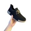 Soft Leather Men's Shoes 2025 Versatile Breathable Small Leather Shoes Velvet Casual Cotton Small Cloth Board Shoes Trend Thick Sole