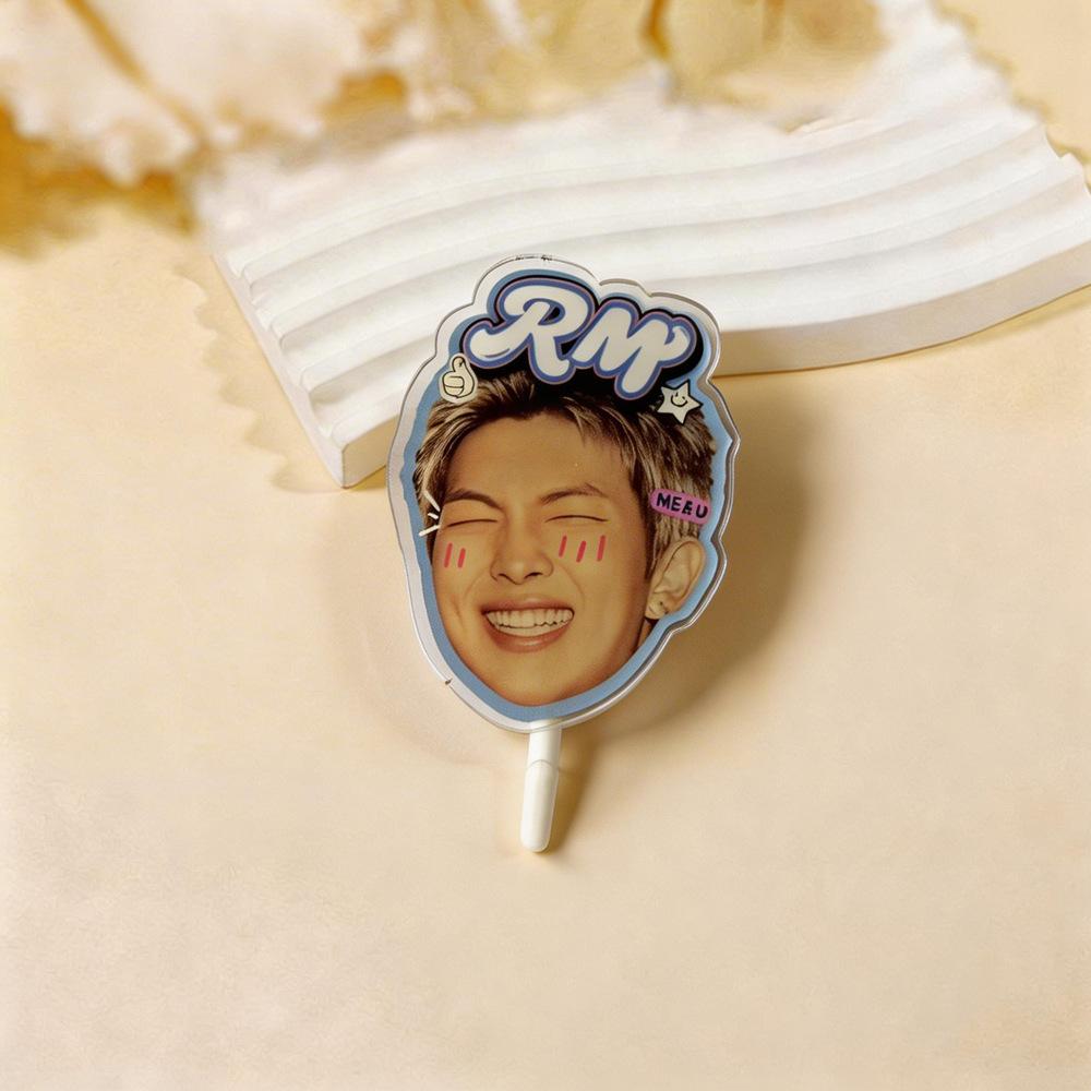 BTS Member Head Hooks, Celebrity Merchandise, Cute Decorations, Home Organization.