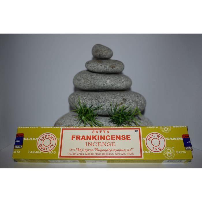 Encens - Satya - FrankIncense - 15 g - Mélange d'épices - Naturel