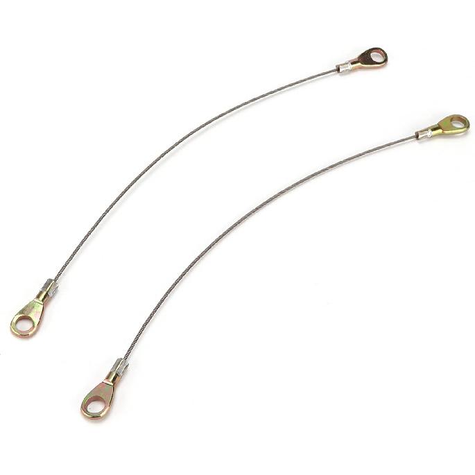 Car Tailgate Cables, 2Pcs Tailgate Cable Hook 53045 1065 Replacement for 3000 3010 3020, Automotive Tailgate Cables Replacement Parts