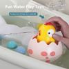 Baby Bath Toys Yellow Duck Rain Spray Egg Baby Children Bathroom Water Play Shower Boy and Girl Dinosaur Eggshell
