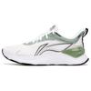 Li Ning YueYing 3.0 Cushioning Abrasion Resistant Breathable Low top Running Shoes Women's White Green ARHU024-3