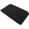 EVA Double Layer Cat Litter Trapping Mat AntiSlip Soft Litter Catcher Scatter Control Pad(Black L)